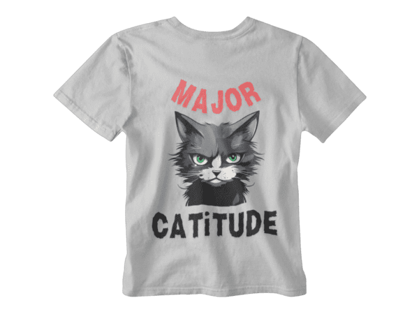 Major Catitude T-Shirt - Image 3