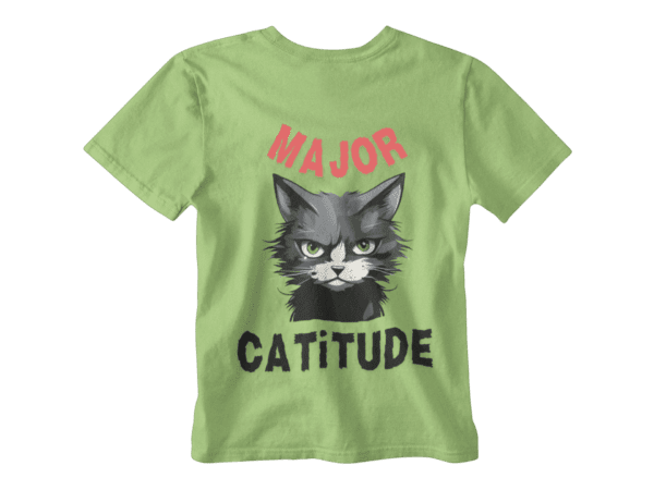 Major Catitude T-Shirt - Image 5